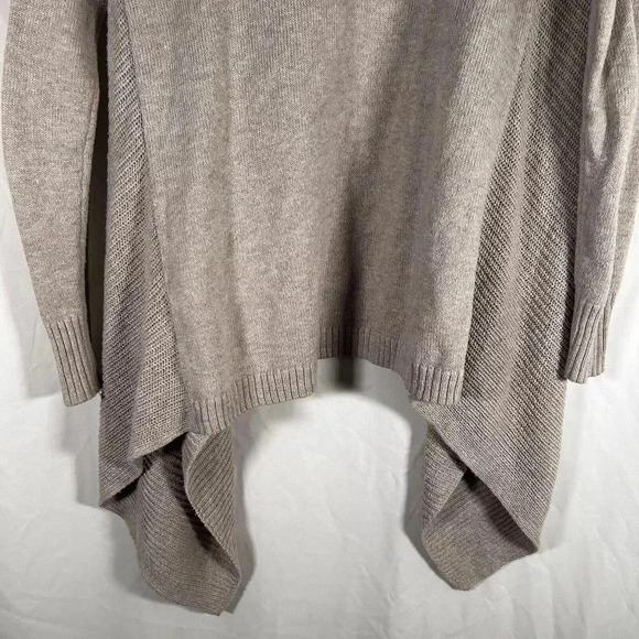 Old Navy Cardigan Womens Maternity Small Tan Open Front Long Sleeve - Picture 10 of 10